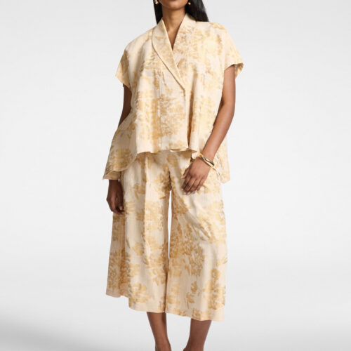 Kimono Jacquard Dorado