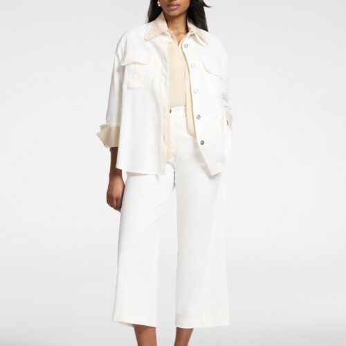 Pantalón crudo talla grande Elena Miró