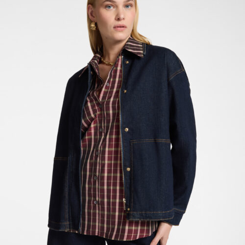 cazadora vaquera mujer talla grande